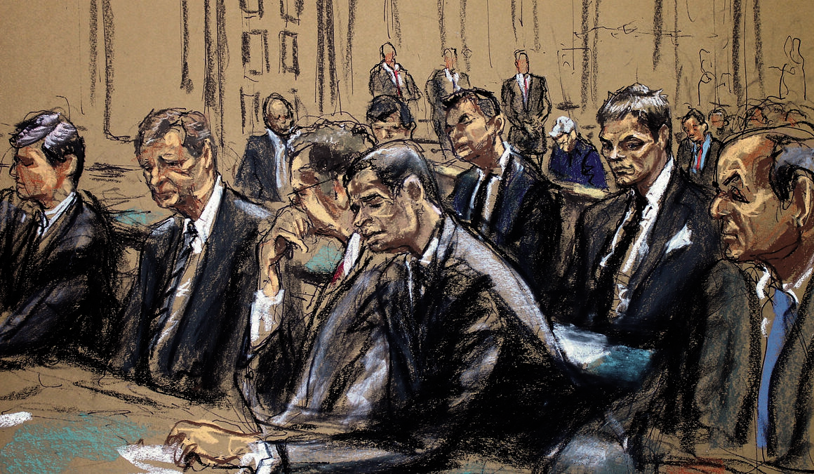 EXCLUSIVEWhy Tom Brady looked like he had been through a car crusher in courtroom sketch – and how the image gives the artist nightmares