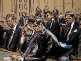 EXCLUSIVEWhy Tom Brady looked like he had been through a car crusher in courtroom sketch – and how the image gives the artist nightmares