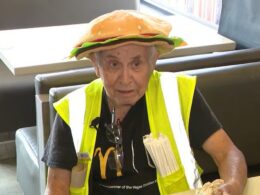 Heartbreak as Vietnam veteran, 82, with incredible work ethic says he can’t afford to retire from janitor job at Las Vegas McDonald’s