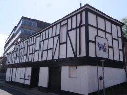 EXCLUSIVEAngry locals in Devon seaside town want mock Tudor building with no windows closed down because of its VERY dirty secret – but owner says ‘we’re a family business’