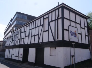 EXCLUSIVEAngry locals in Devon seaside town want mock Tudor building with no windows closed down because of its VERY dirty secret – but owner says ‘we’re a family business’