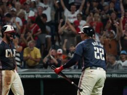 Cleveland’s win fueled by a 2-run sac fly: That’s ‘Guards Ball’Cleveland’s win fueled by a 2-run sac fly: That’s ‘Guards Ball’