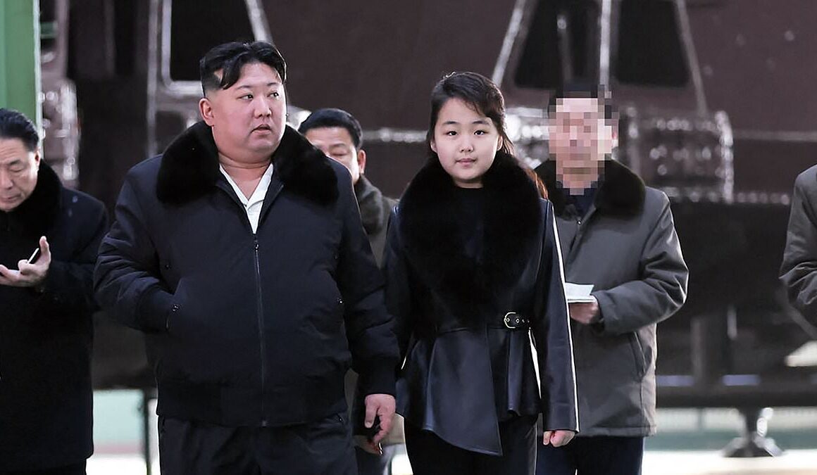 Kim’s nuclear family fallout: With North Korea’s obese tyrant on the verge of ‘collapse’, his glamorous 10-year-old heir faces off against her power-hungry ‘psychopath’ aunt… but, whose finger will be on the trigger?