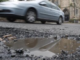 Scotland’s crumbling roads repair bill soars to a staggering £2.5BILLION