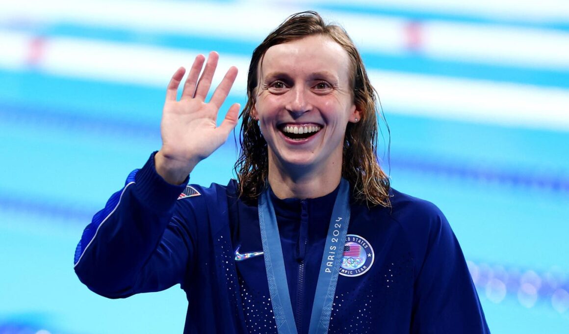 Katie Ledecky Breaks Her Own Record As Most Decorated US Female Olympian