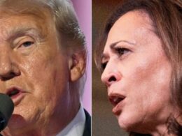 Surging Harris, Trump spar over debate dates