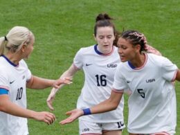 Spain survive Colombia scare, join USA in Olympic women’s football semis