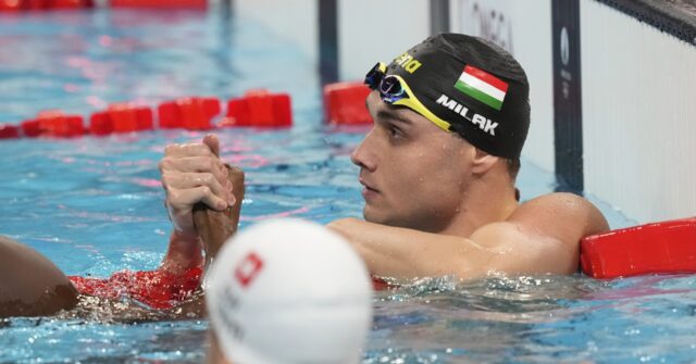 Hungary’s Kristóf Milák wins 100 butterfly. Katie Ledecky swims for history in the 800 free