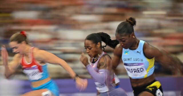 Richardson, Alfred reach Olympic women’s 100m final