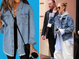 This Best-Selling Amazon Jean Jacket Reminds Us of Styles Worn by Celebrities Like Selena Gomez and Céline Dion