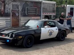 Michigan sheriff’s department unveils 1981 Chevy Camaro patrol bought with cash obtained from very unusual source