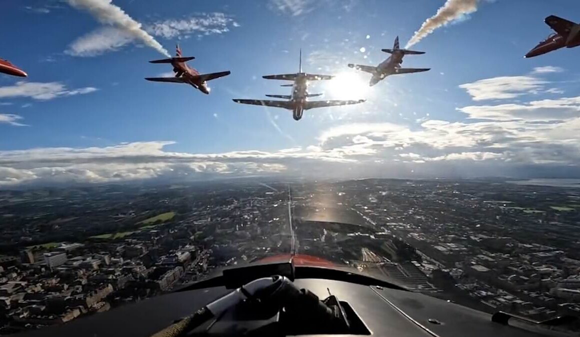 Is this the end of Edinburgh’s Royal Military Tattoo RAF flypasts? Greens look to scrap traditional celebration over claims they cause environmental damage and inflict ’emotional harm’