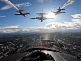 Is this the end of Edinburgh’s Royal Military Tattoo RAF flypasts? Greens look to scrap traditional celebration over claims they cause environmental damage and inflict ’emotional harm’