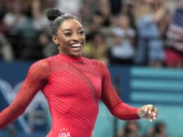 Simone Biles doesn’t rule out the 2028 Olympics after winning the gold in vault. ‘Never say never’