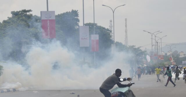 Nigerian leader calls for end to hardship protests, blaming ‘political agenda’ for violence