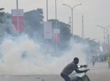 Nigerian leader calls for end to hardship protests, blaming ‘political agenda’ for violence