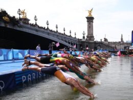 Belgium withdraws from mixed relay triathlon after triathlete falls ill days after swimming in the Seine