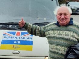 Pensioner, 80, threatened with £1,000 fine after letting dozens of cars destined for Ukraine park on his farmland says he’d rather go to jail than pay up