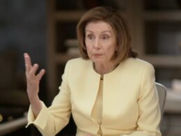 Nancy Pelosi grins as she reveals her role in Biden’s dramatic exit from 2024 race – before making bizarre suggestion that Joe’s face belongs on Mount Rushmore