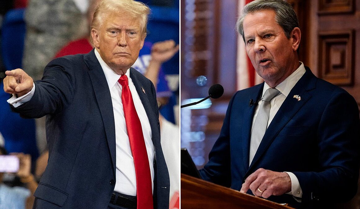 Georgia governor Brian Kemp snaps back at Trump after string of vicious attacks: ‘Leave my family out of it’