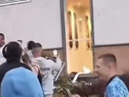 Rioters descend on second migrant hotel as far-right mob try to set fire to Holiday Inn housing asylum seekers in Tamworth after smashing their way inside hours after of anti-immigrant protesters attacked police at venue in Rotherham