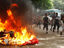 At least 27 killed in Bangladesh clashes; government declares curfew