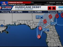 US coast braces for impact as tropical storm strengthens into a hurricane with urgent storm surge warning issued – here’s where it’ll make landfall