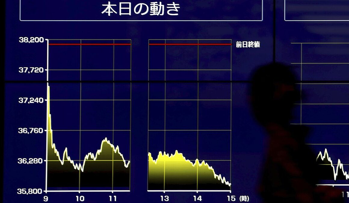 Tokyo stock crash nightmare: Nikkei 225 index sees largest drop IN HISTORY due to fears of a US recession