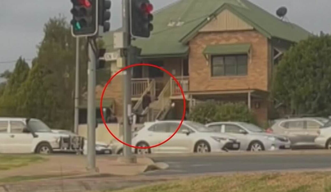 Toowoomba: Wanted man fighting for life after being shot by police when he allegedly pulled a knife on officers