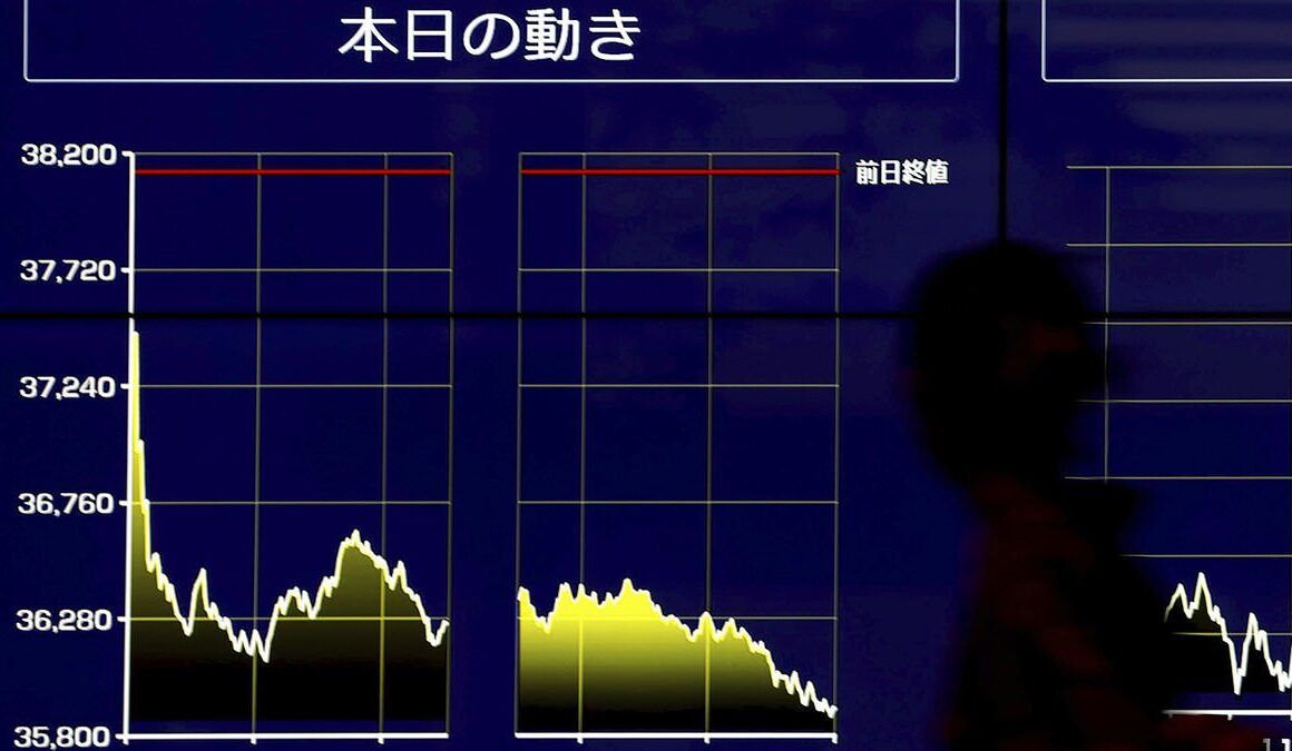 Fears US is heading for recession triggers global stock market plunge with Japan’s Nikkei experiencing worst sell-off since ‘Black Monday’