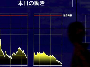 Fears US is heading for recession triggers global stock market plunge with Japan’s Nikkei experiencing worst sell-off since ‘Black Monday’