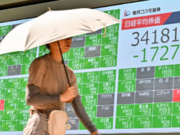 Nikkei sees worst day since 1987 with Japan stocks in bear market; South Korea’s Kospi halts trading