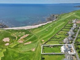 An above par home! Luxury beachside five-bed overlooking the 18th hole of a golf course hits the market for £4.75m