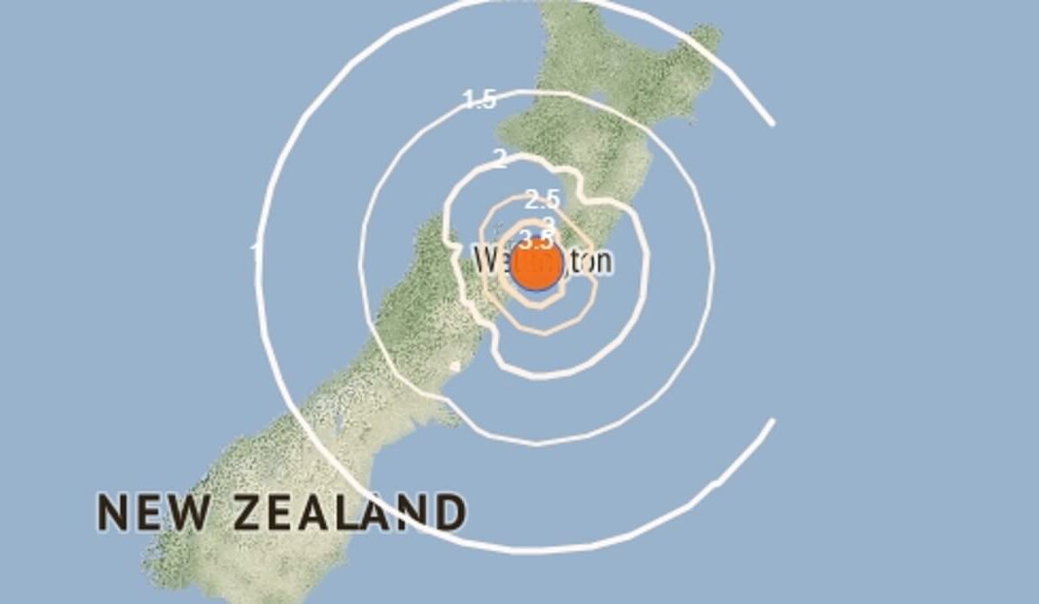 EXCLUSIVEWellington earthquake: 4.8-magnitude tremor rocks New Zealand