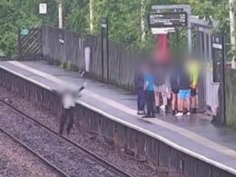 Heartstopping moment child jumps in front of train after being chased onto the tracks in Leeds shown among new horror collection from Network Rail