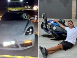 Porsche-driving influencer Renan da Silva is on the run after fatal hit-and-run that killed farmer