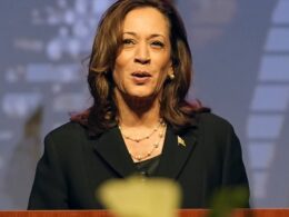 EXCLUSIVEThe night Kamala Harris met Sharon Stone’s ex husband Phil Bronstein in a back-room San Francisco bar – and what happened after that