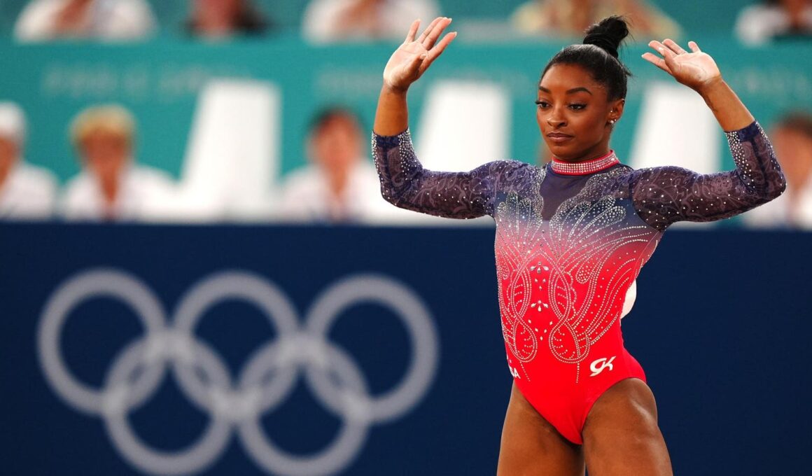 Simone Biles Wins Silver For Last Medal In Paris—After Falling To Rival Rebeca Andrade