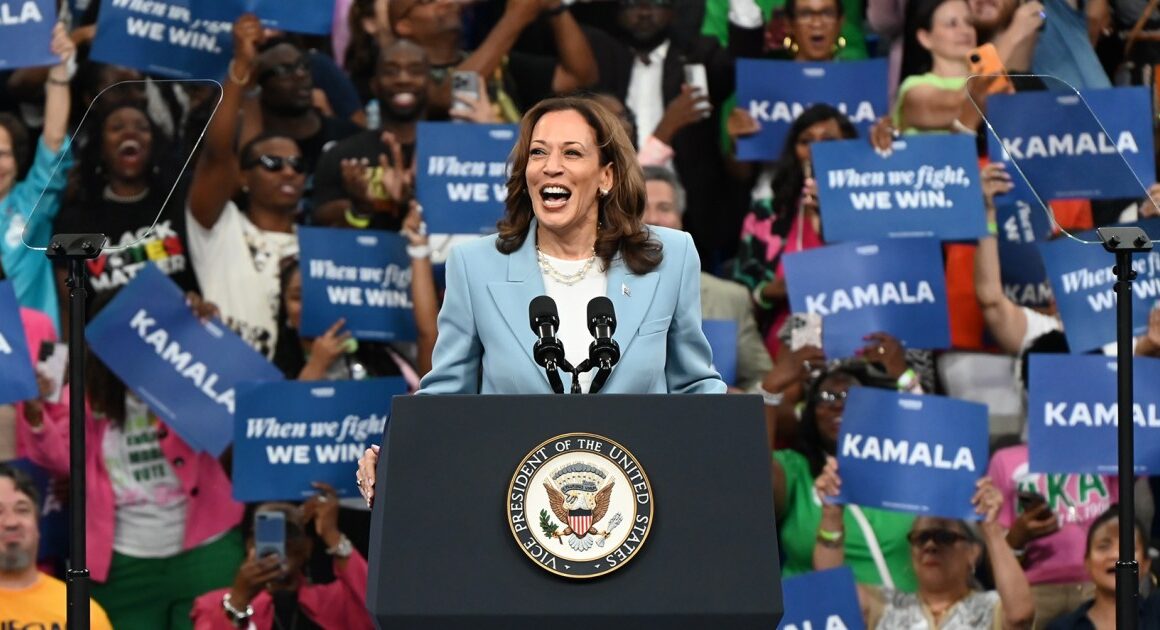 Harris to embark on a seven-state campaign blitz with her VP pick