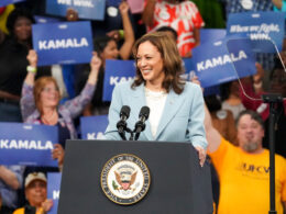 Kamala Harris Hits Record Lead Over Trump, New Poll Shows