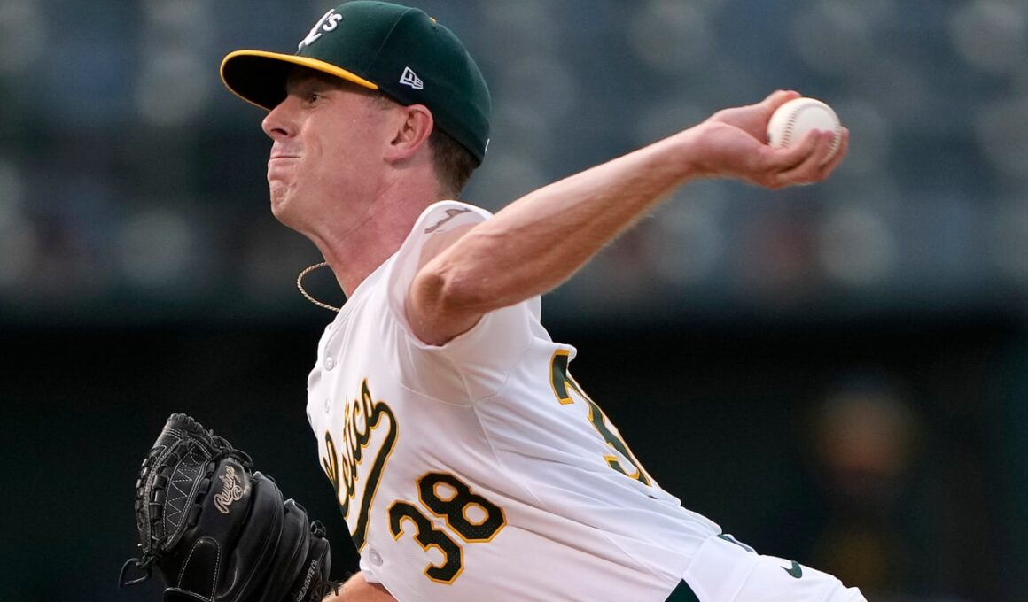 A’s build confidence behind Sears’ winning pitchingA’s build confidence behind Sears’ winning pitching