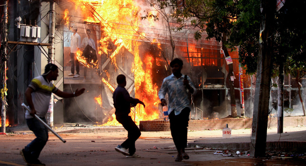 Bangladesh prime minister is ousted after weeks of deadly protests