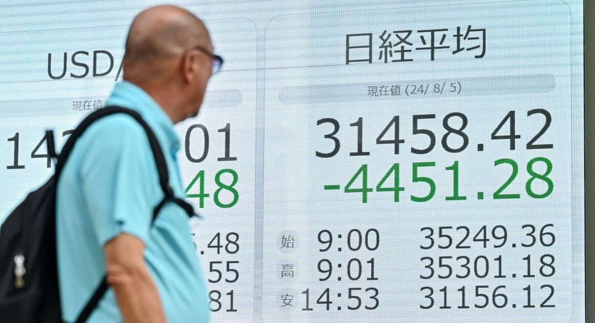 Japan stocks rebound 9% after historic losses; other Asia markets also recover