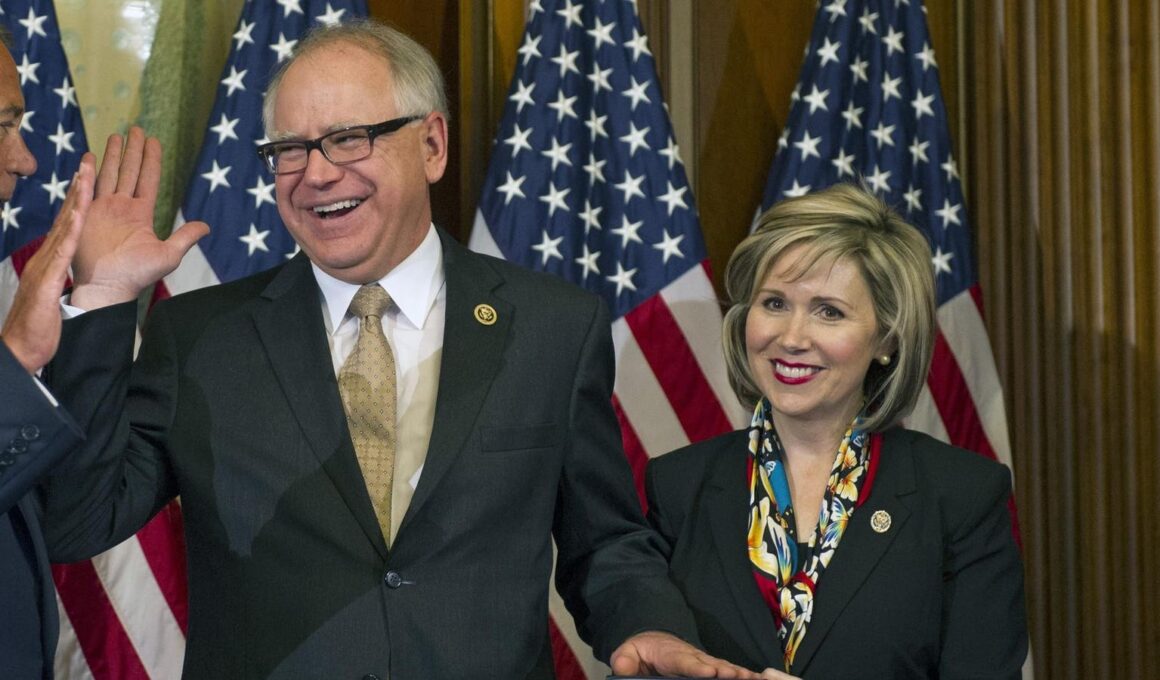 Who Is Gwen Walz? Potential Second Lady Took On Outsized Policy Role In Tim Walz’s Statehouse