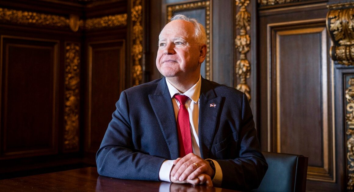 Harris picks Minnesota Gov. Tim Walz for running mate