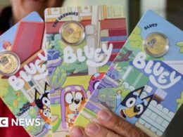 Man charged over theft of Bluey coins worth $400,000