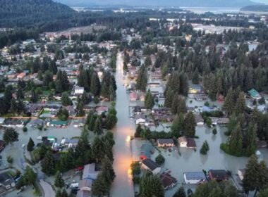 Watch the glacier outburst that sent a surge of water into Juneau, causing ‘unprecedented’ flooding