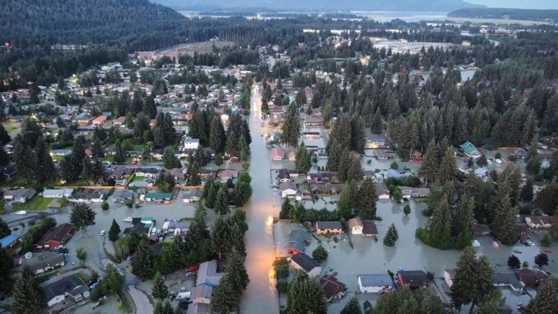 Watch the glacier outburst that sent a surge of water into Juneau, causing ‘unprecedented’ flooding