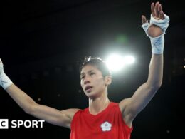 Boxer Lin reaches final amid eligibility row