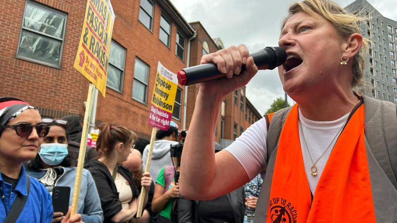 ‘More of us than you’: Thousands of anti-racist protesters turn out to counter far-right rallies in UK